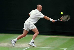 Agassi Wimbledon 2000 -2